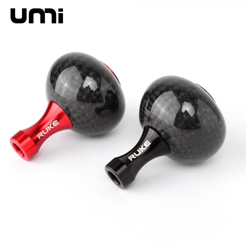 Fishing Boat Steering Wheel - Umi DIY Angelrolle mit Carbon-Knauf, inklusive