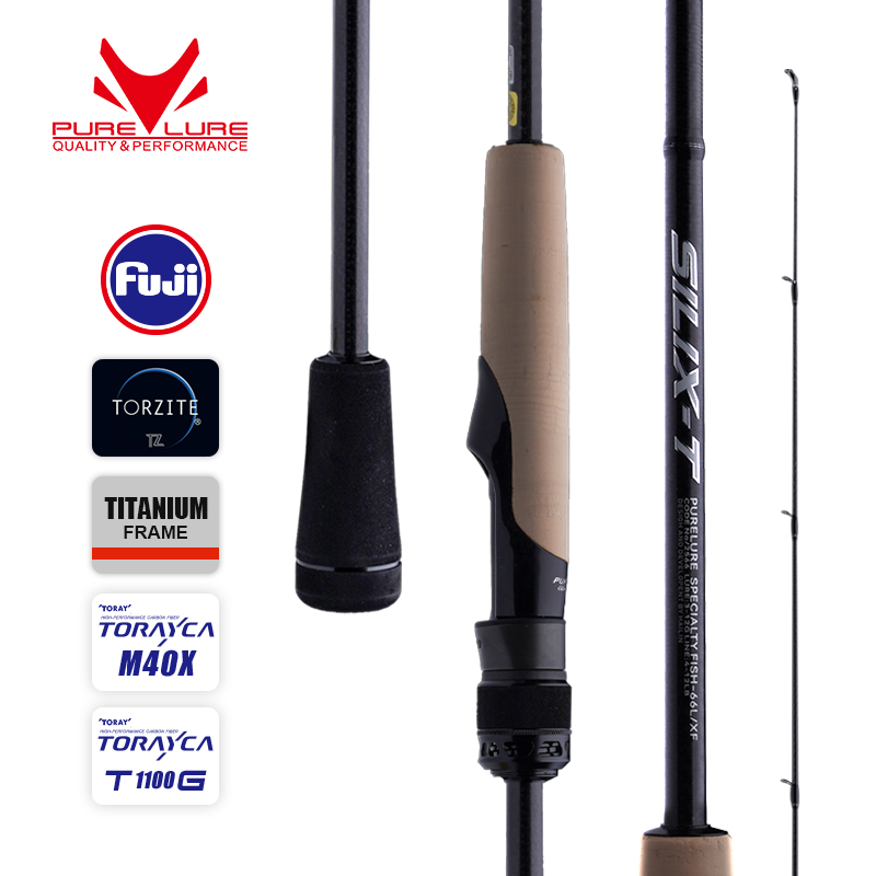 Kastking Reel Zephyr - PURELURE SILIX-T 1-teilige Stange Fuji Torzit